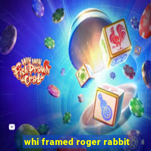 whi framed roger rabbit